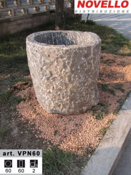 ART. VPN60 vaso in pietra
